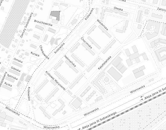 Mapa z adresem organizacji