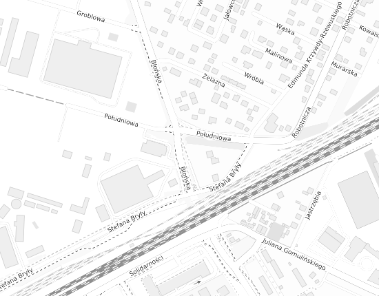 Mapa z adresem organizacji