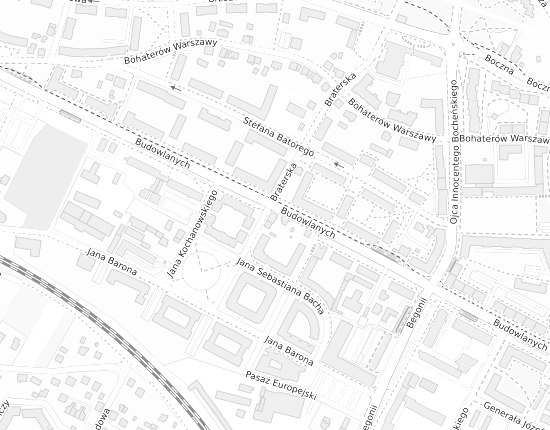 Mapa z adresem organizacji