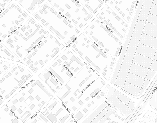 Mapa z adresem organizacji
