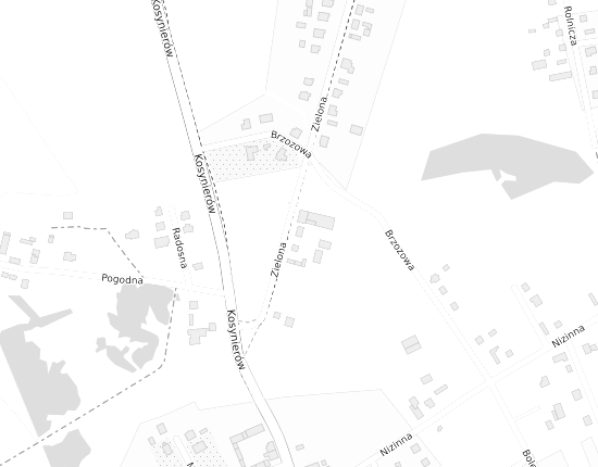 Mapa z adresem organizacji
