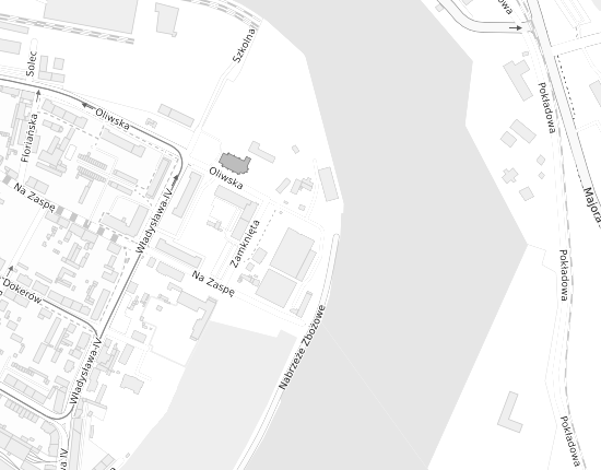 Mapa z adresem organizacji