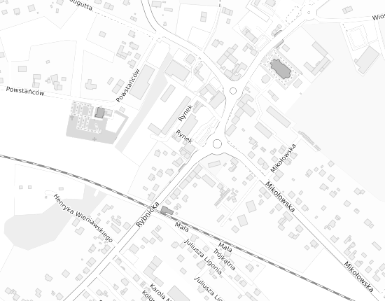 Mapa z adresem organizacji