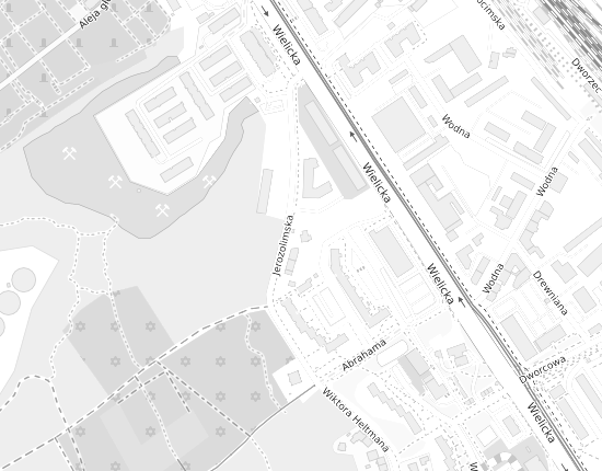 Mapa z adresem organizacji