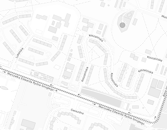 Mapa z adresem organizacji
