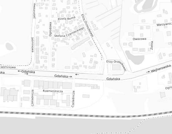 Mapa z adresem organizacji