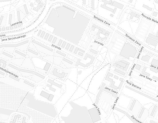 Mapa z adresem organizacji