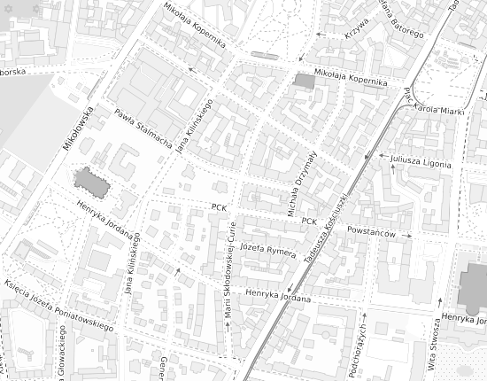 Mapa z adresem organizacji
