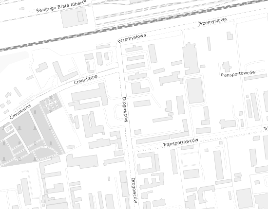 Mapa z adresem organizacji