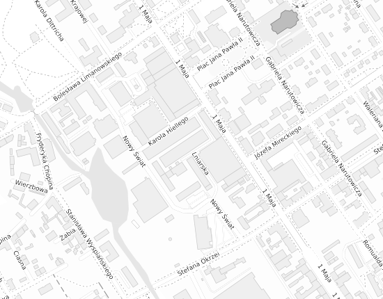 Mapa z adresem organizacji