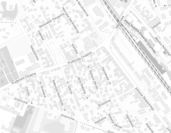 Mapa z adresem organizacji