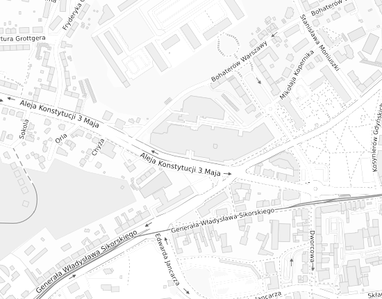 Mapa z adresem organizacji