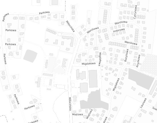 Mapa z adresem organizacji