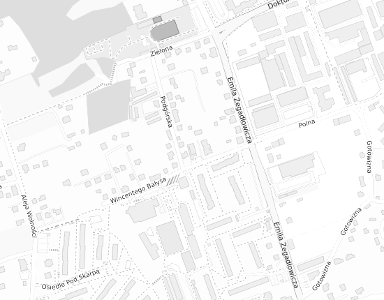 Mapa z adresem organizacji