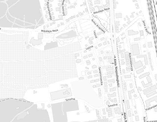 Mapa z adresem organizacji