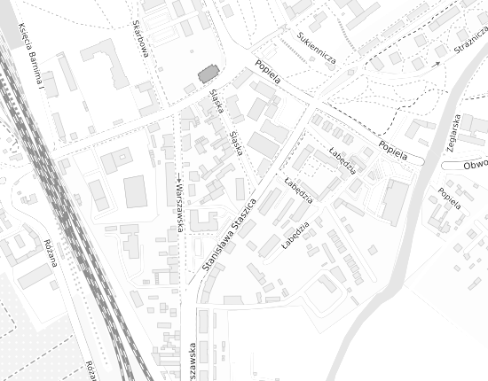 Mapa z adresem organizacji
