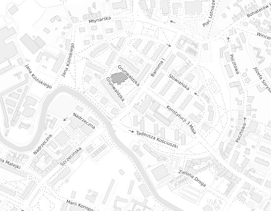 Mapa z adresem organizacji