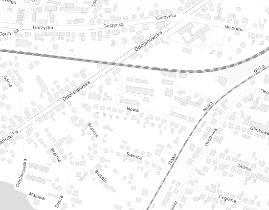 Mapa z adresem organizacji