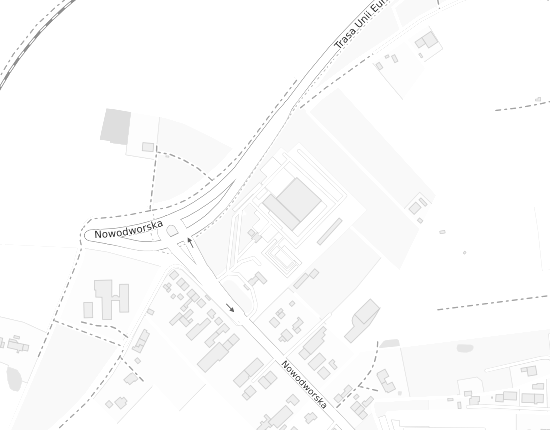 Mapa z adresem organizacji