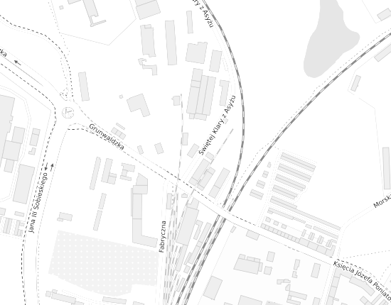 Mapa z adresem organizacji
