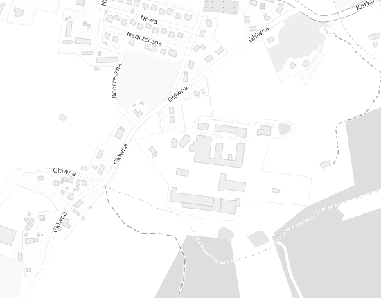 Mapa z adresem organizacji
