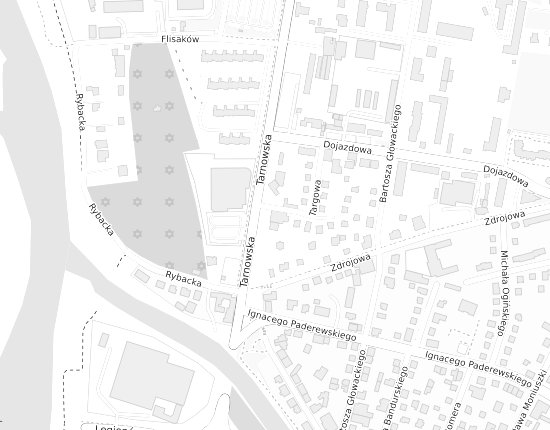 Mapa z adresem organizacji