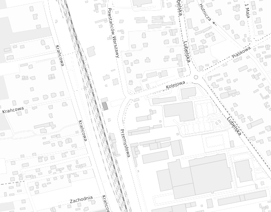 Mapa z adresem organizacji