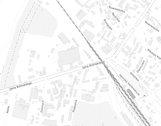 Mapa z adresem organizacji
