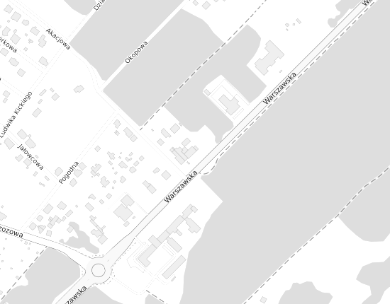 Mapa z adresem organizacji