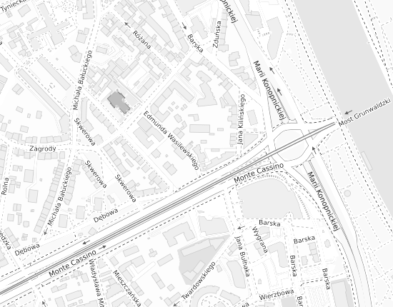 Mapa z adresem organizacji