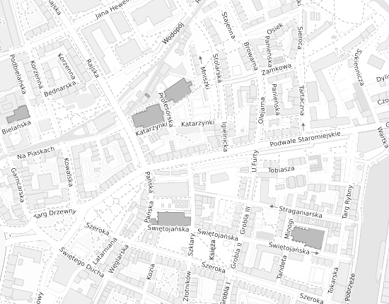 Mapa z adresem organizacji