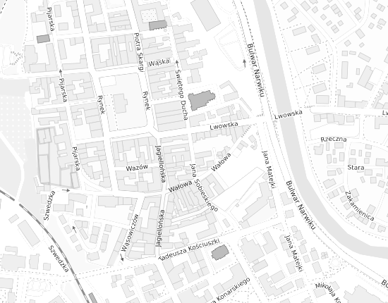 Mapa z adresem organizacji