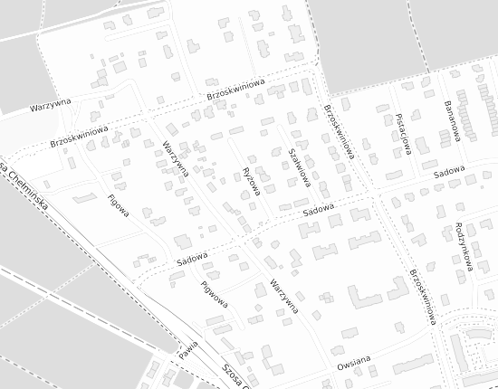 Mapa z adresem organizacji