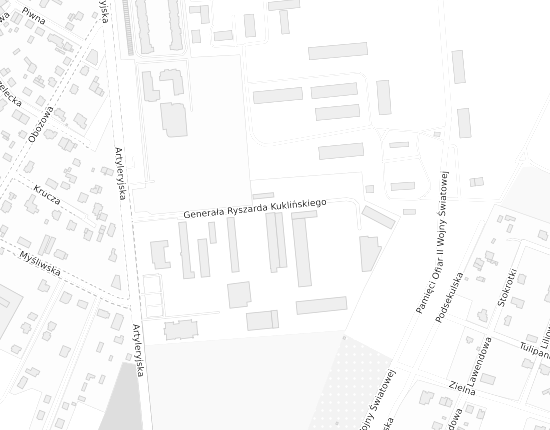Mapa z adresem organizacji