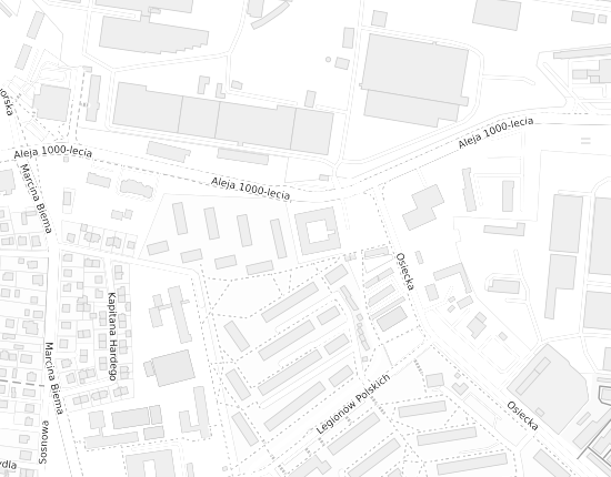 Mapa z adresem organizacji