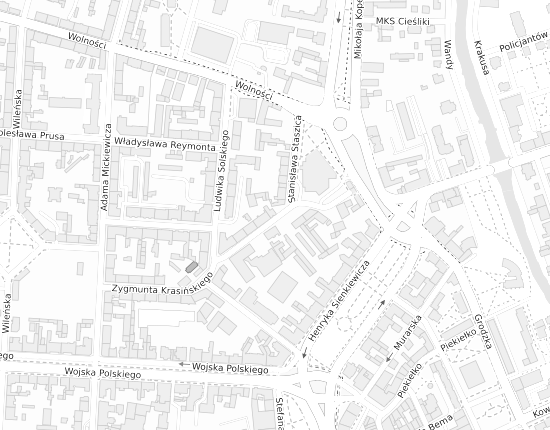 Mapa z adresem organizacji