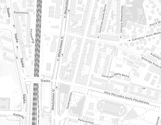 Mapa z adresem organizacji