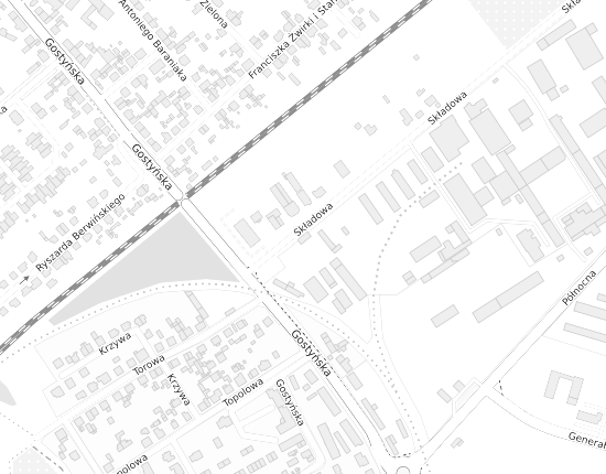Mapa z adresem organizacji