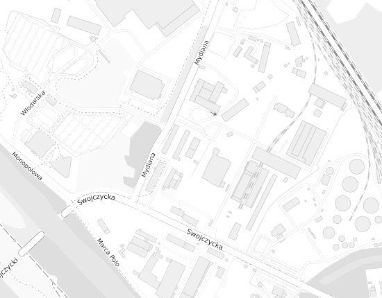 Mapa z adresem organizacji