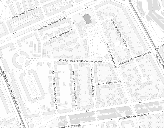Mapa z adresem organizacji
