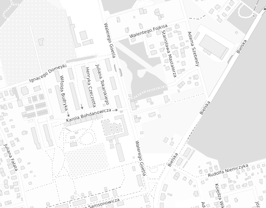 Mapa z adresem organizacji