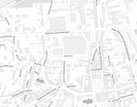 Mapa z adresem organizacji