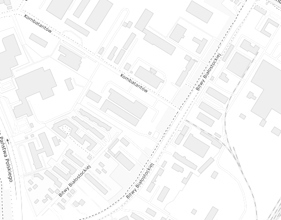 Mapa z adresem organizacji