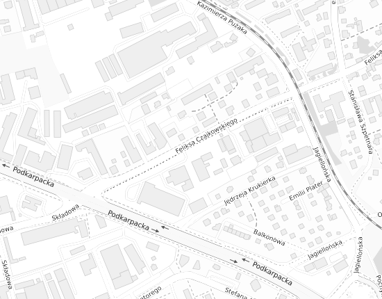 Mapa z adresem organizacji
