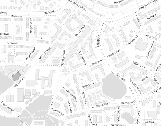 Mapa z adresem organizacji