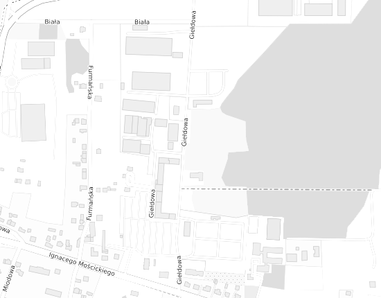 Mapa z adresem organizacji