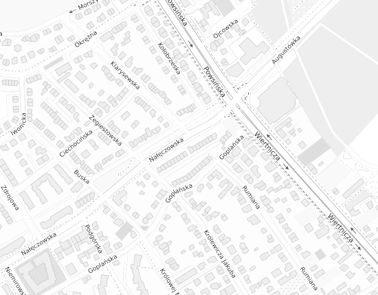 Mapa z adresem organizacji