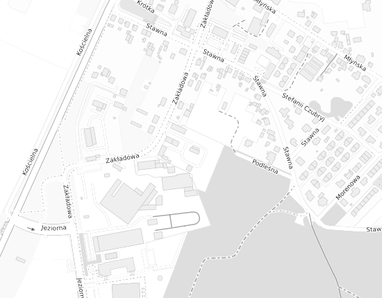 Mapa z adresem organizacji