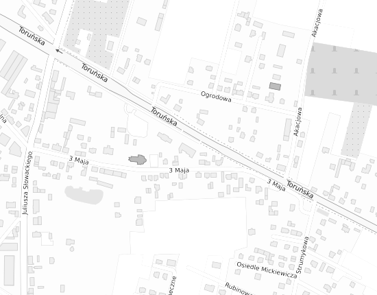 Mapa z adresem organizacji