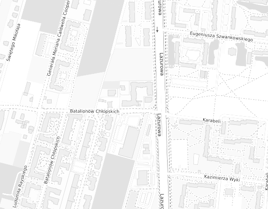 Mapa z adresem organizacji